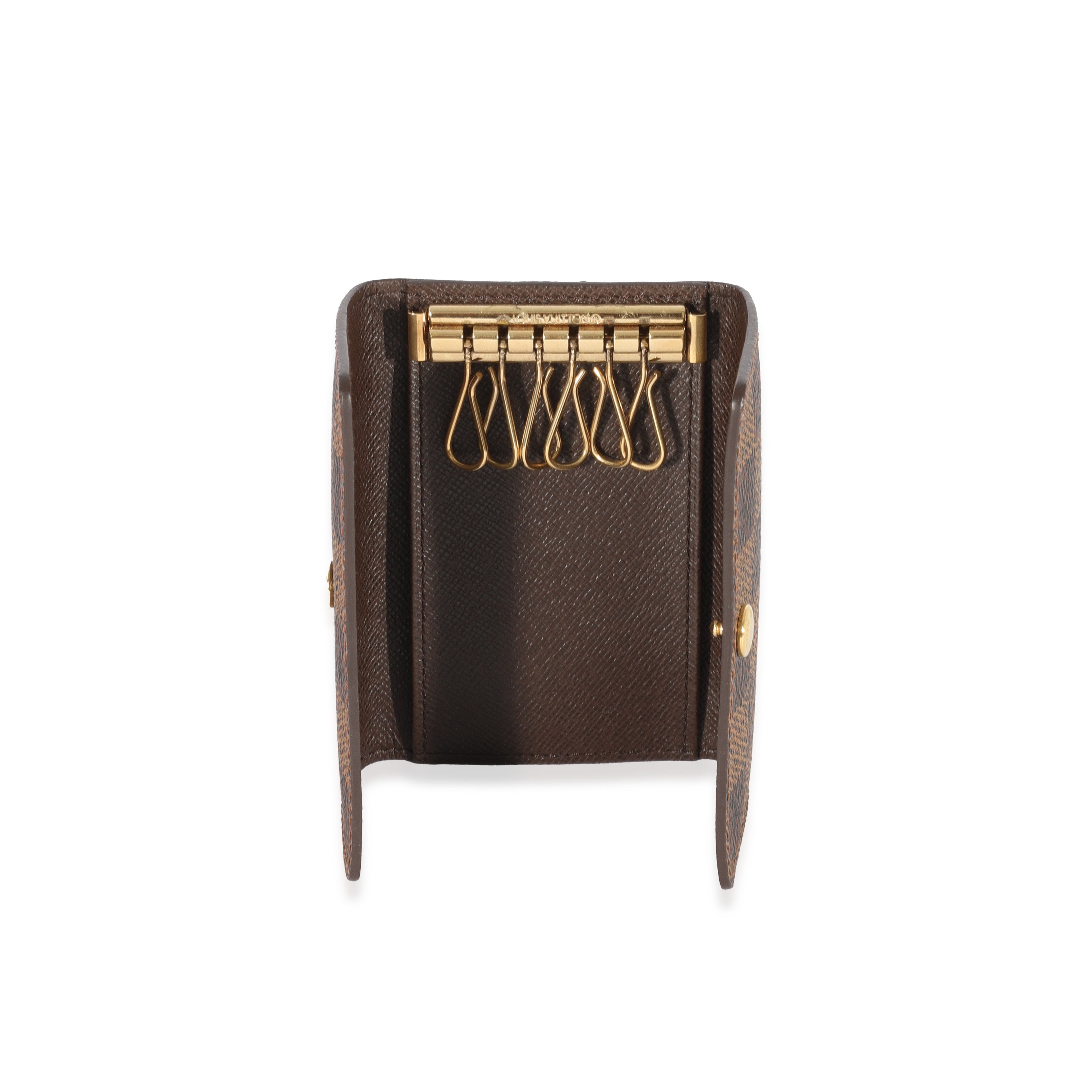 Louis Vuitton Louis Vuitton Canvas Damier Ebene 6 Key Holder