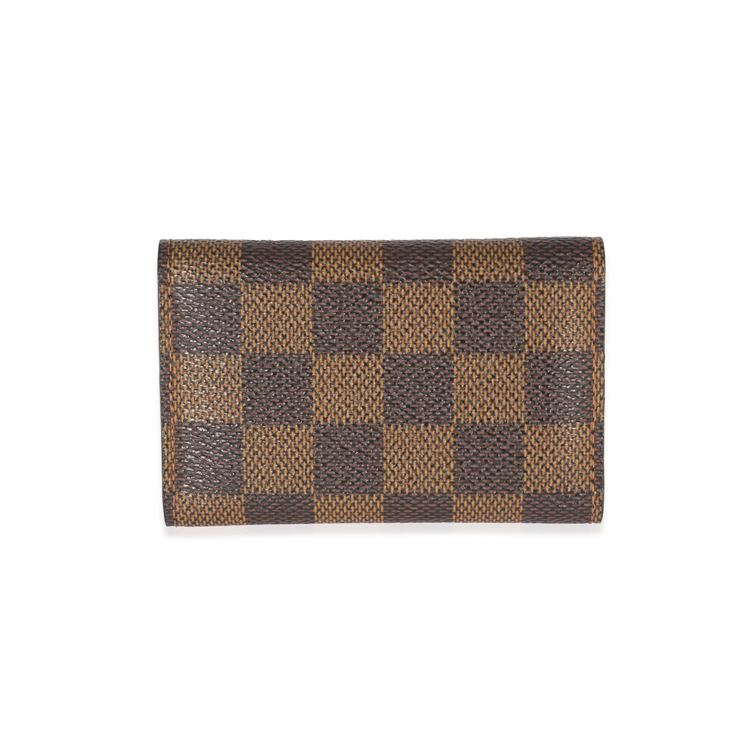 Louis Vuitton Louis Vuitton Canvas Damier Ebene 6 Key Holder