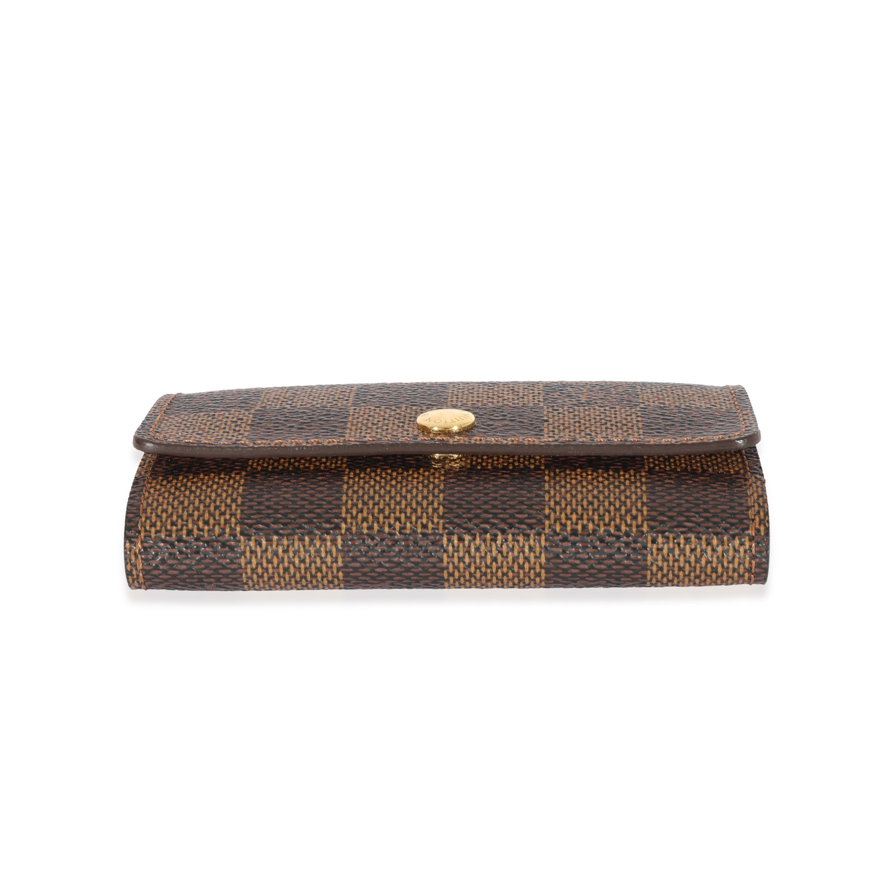 Louis Vuitton Louis Vuitton Canvas Damier Ebene 6 Key Holder