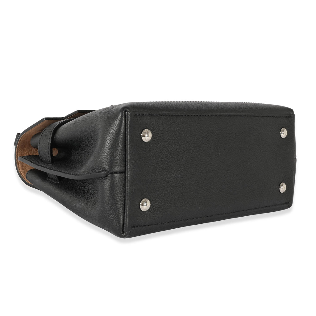 Louis Vuitton Louis Vuitton Black Leather LockMe Ever BB