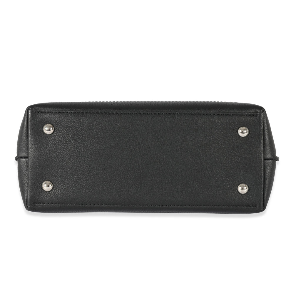 Louis Vuitton Louis Vuitton Black Leather LockMe Ever BB