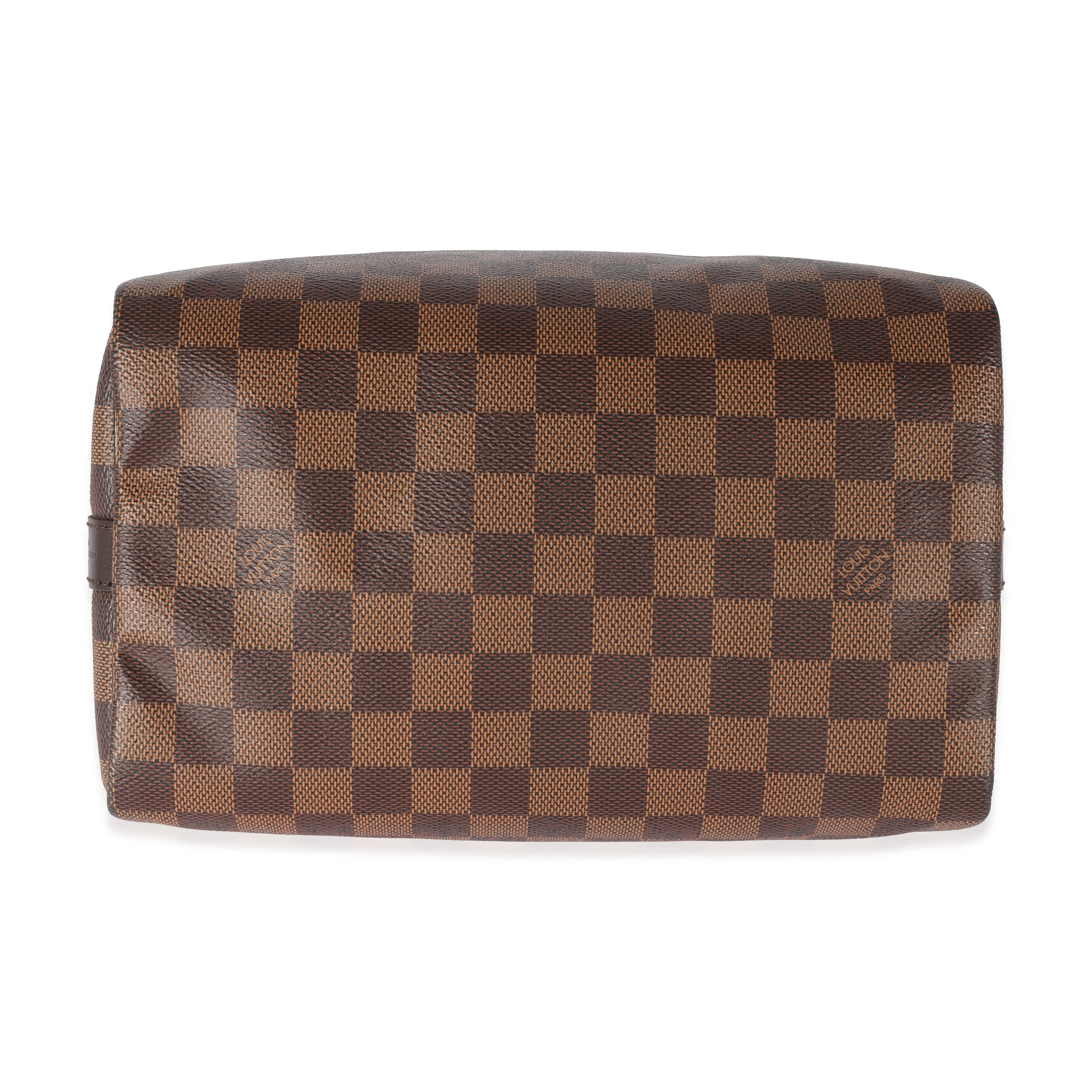 Louis Vuitton Louis Vuitton Damier Ebene Canvas Speedy Bandouliere 25