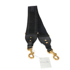 Christian Dior Navy Canvas Logo Embroidered Strap