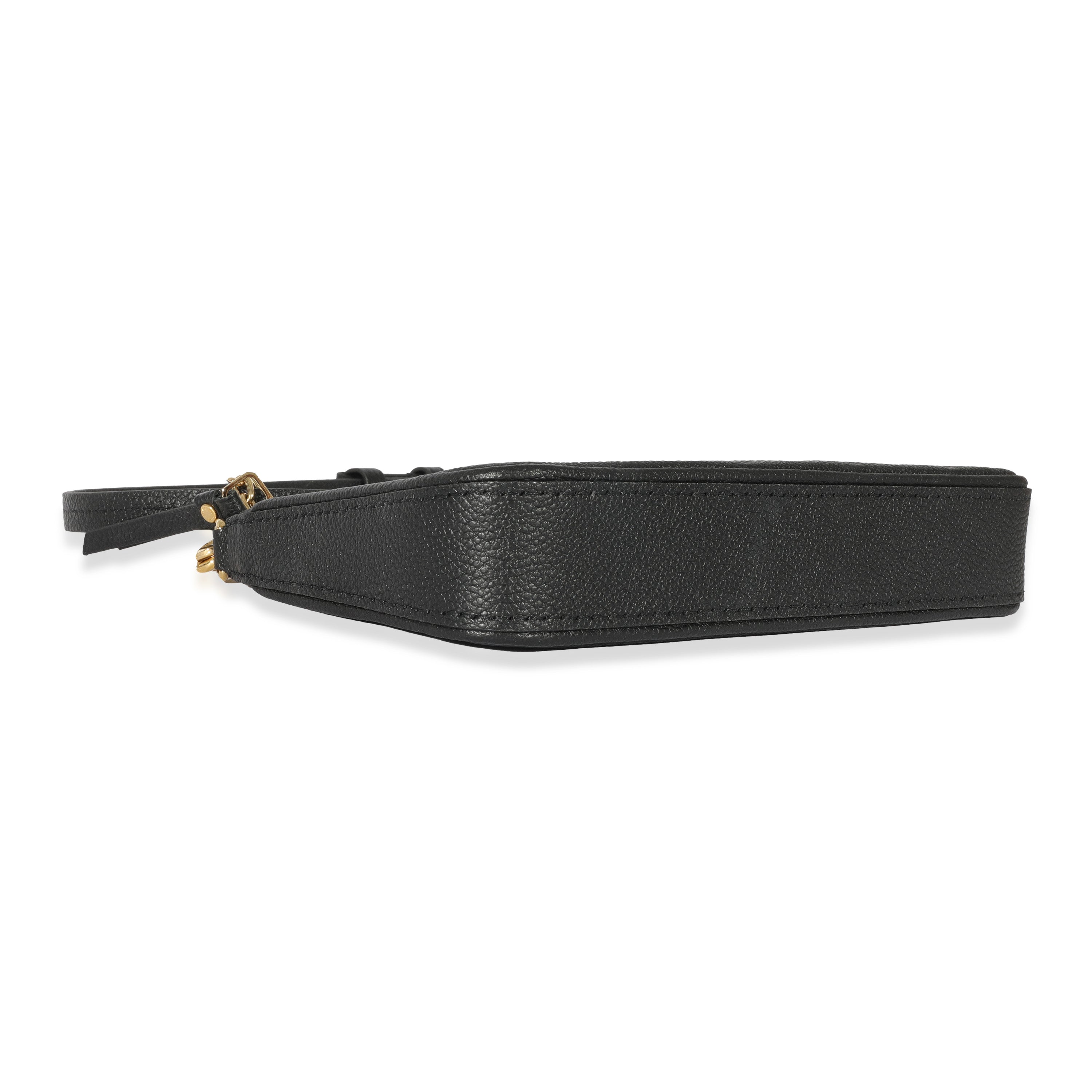 Louis Vuitton Louis Vuitton Black Empreinte Easy Pouch On Strap