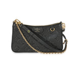 Louis Vuitton Louis Vuitton Black Empreinte Easy Pouch On Strap