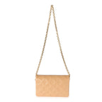 Louis Vuitton Louis Vuitton Camel Lambskin Pochette Coussin