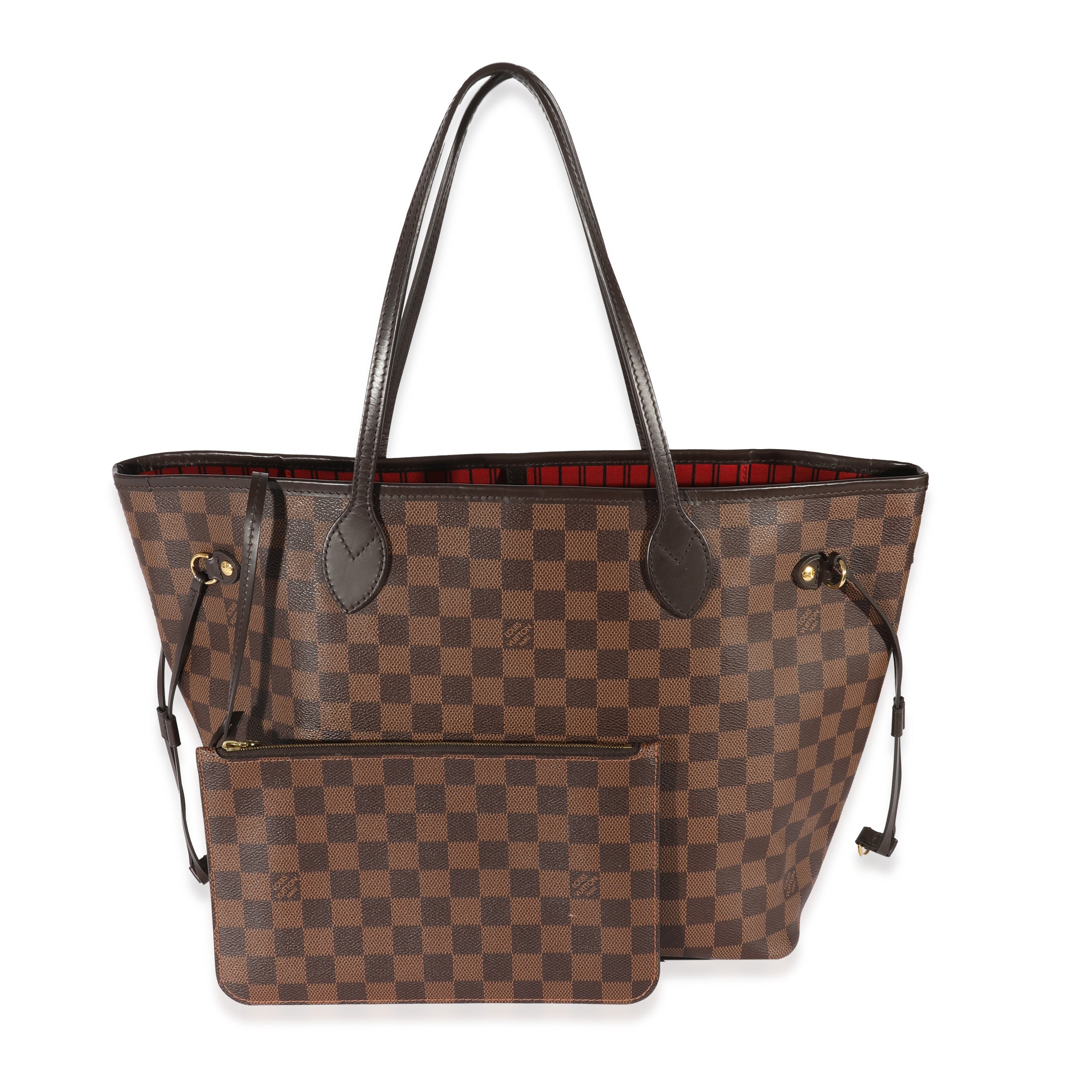Louis Vuitton Louis Vuitton Damier Ebene Canvas Neverfull MM