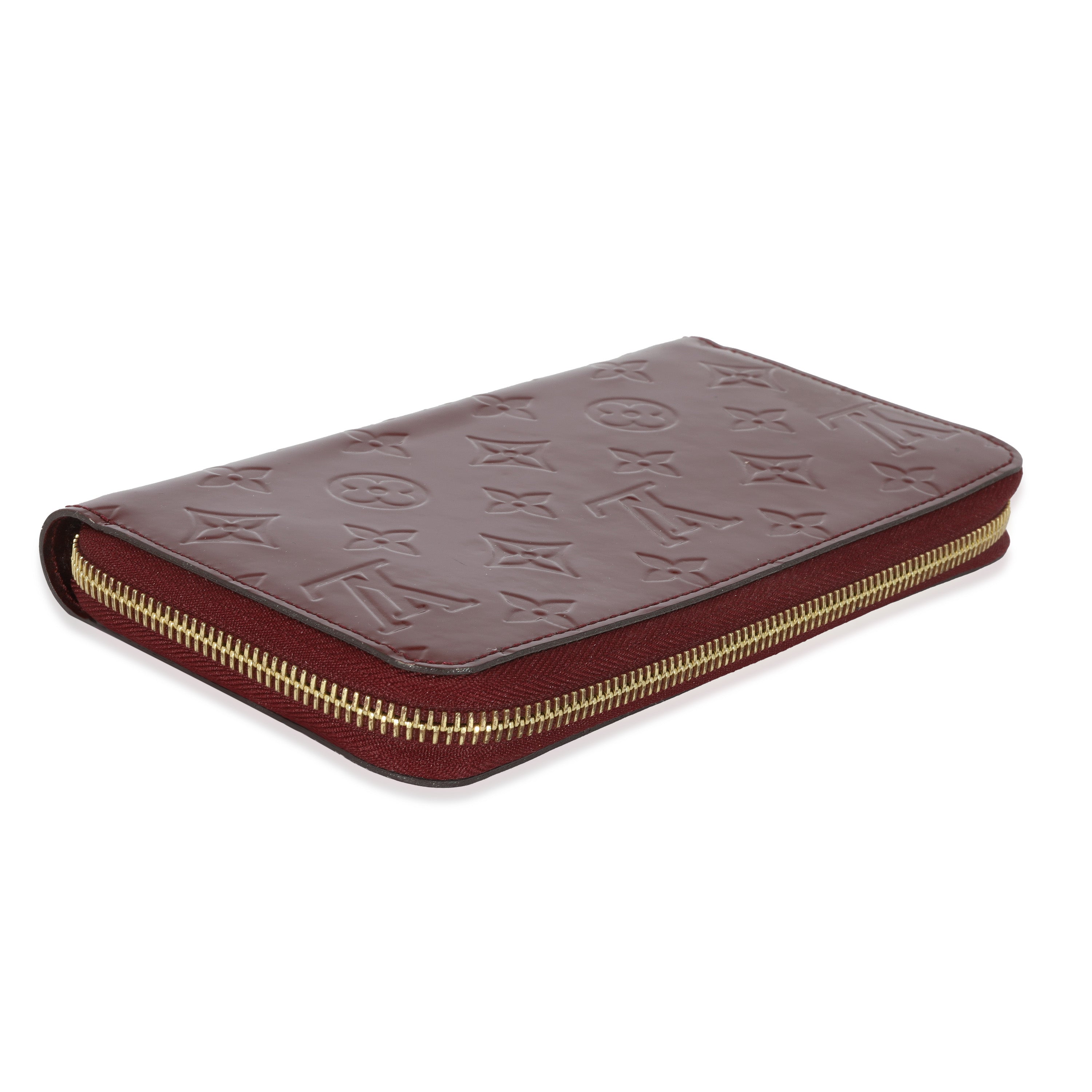 Louis Vuitton Louis Vuitton Rouge Fauviste Vernis Zippy Wallet