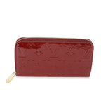 Louis Vuitton Louis Vuitton Rouge Fauviste Vernis Zippy Wallet
