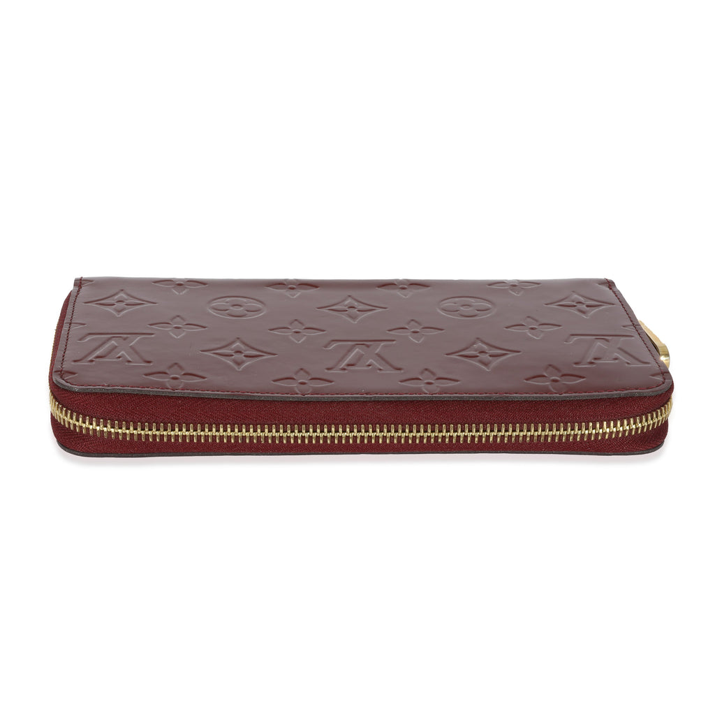 Louis Vuitton Louis Vuitton Rouge Fauviste Vernis Zippy Wallet