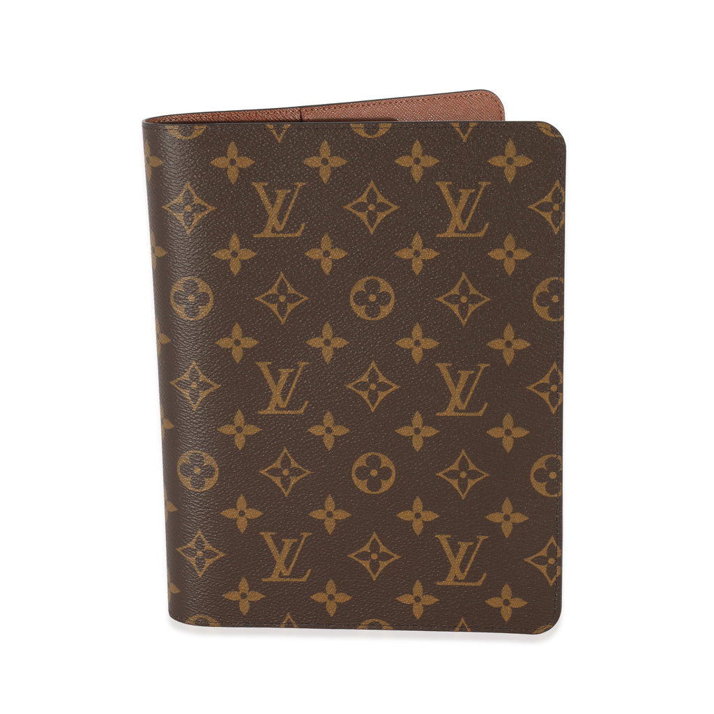 Louis Vuitton Louis Vuitton Monogram Canvas Desk Agenda Cover
