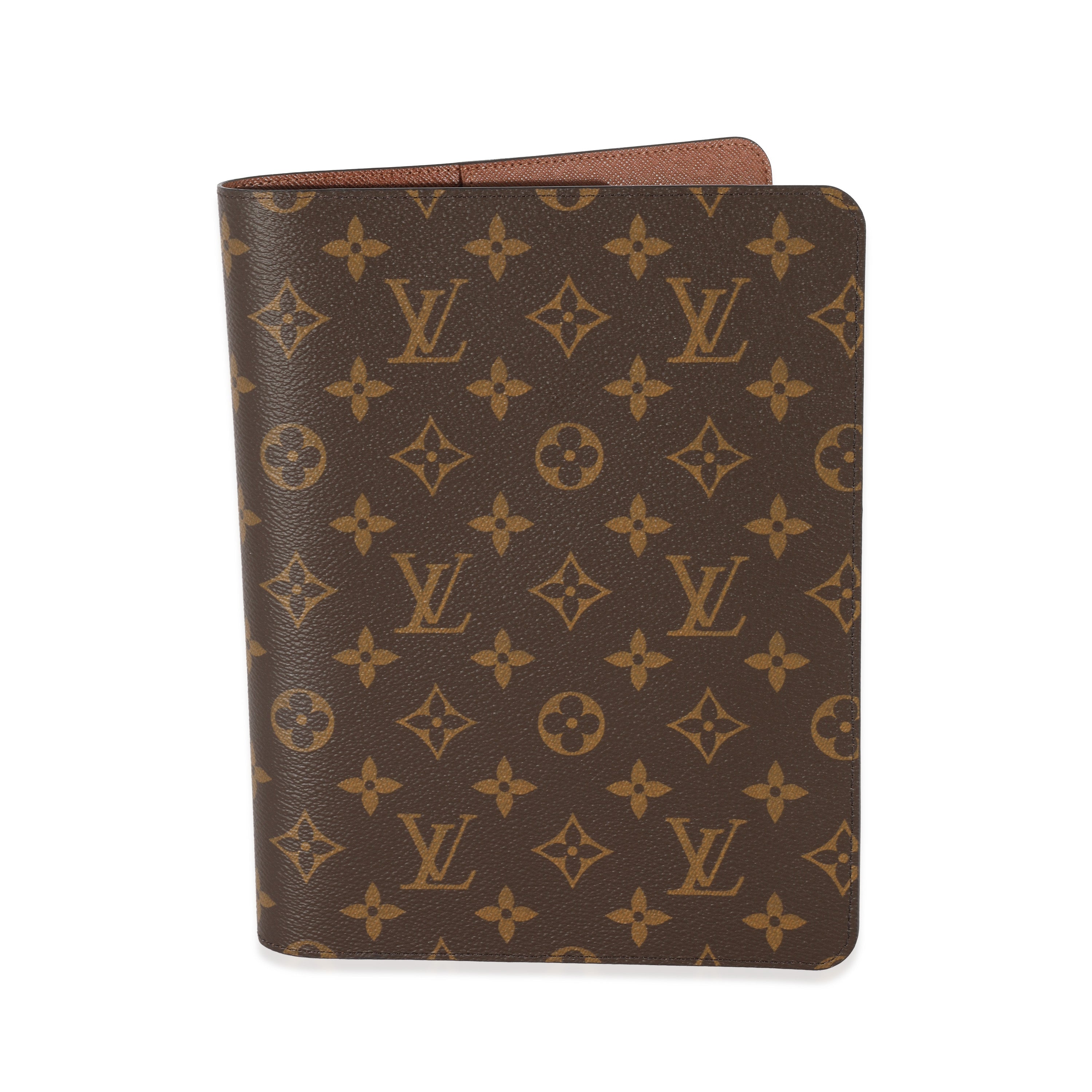 Louis Vuitton Louis Vuitton Monogram Canvas Desk Agenda Cover