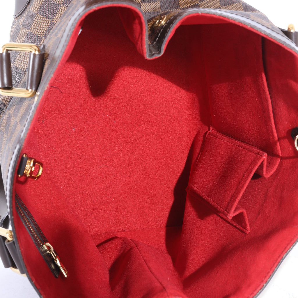 Louis Vuitton Louis Vuitton Canvas Damier Ebene Hampstead PM
