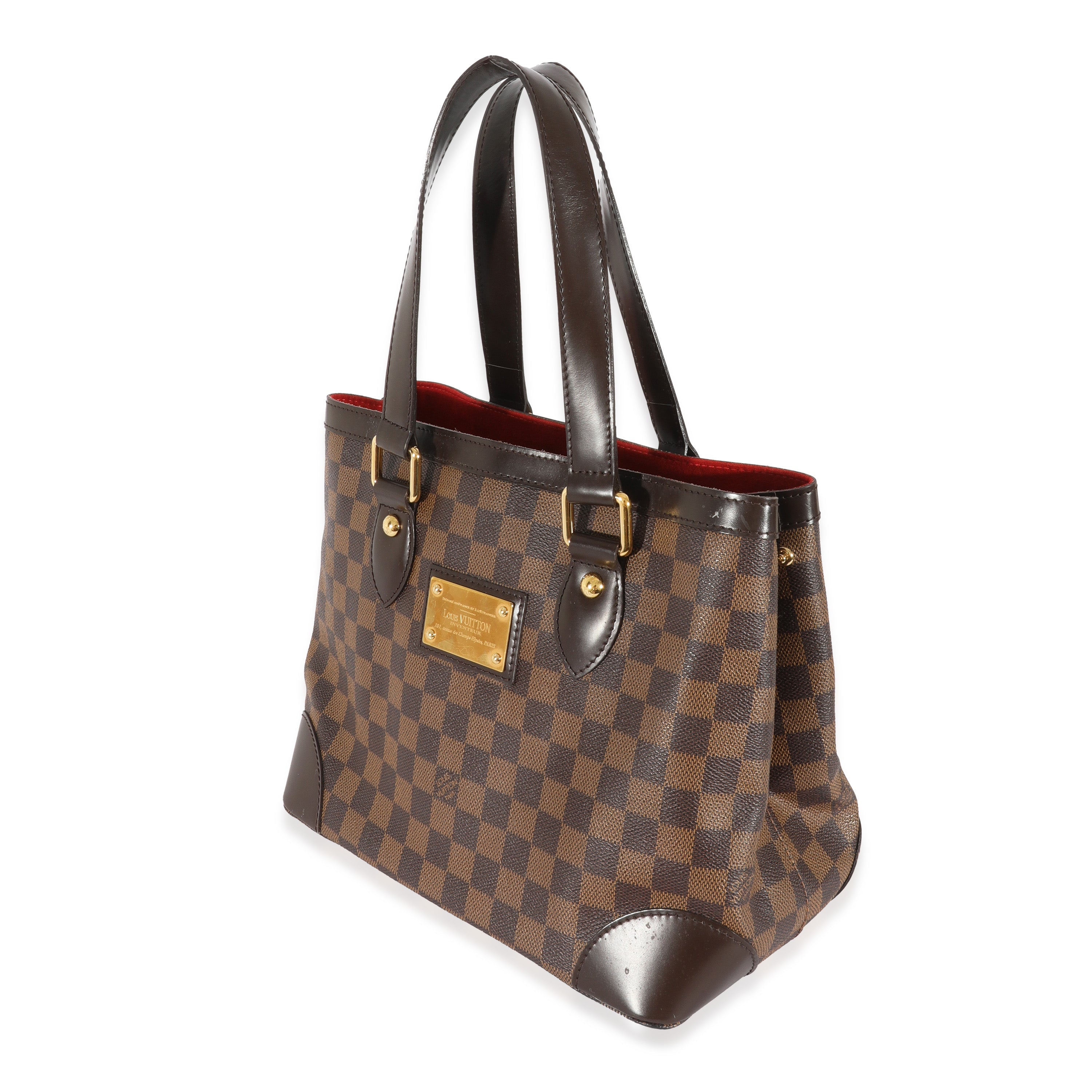 Louis Vuitton Louis Vuitton Canvas Damier Ebene Hampstead PM