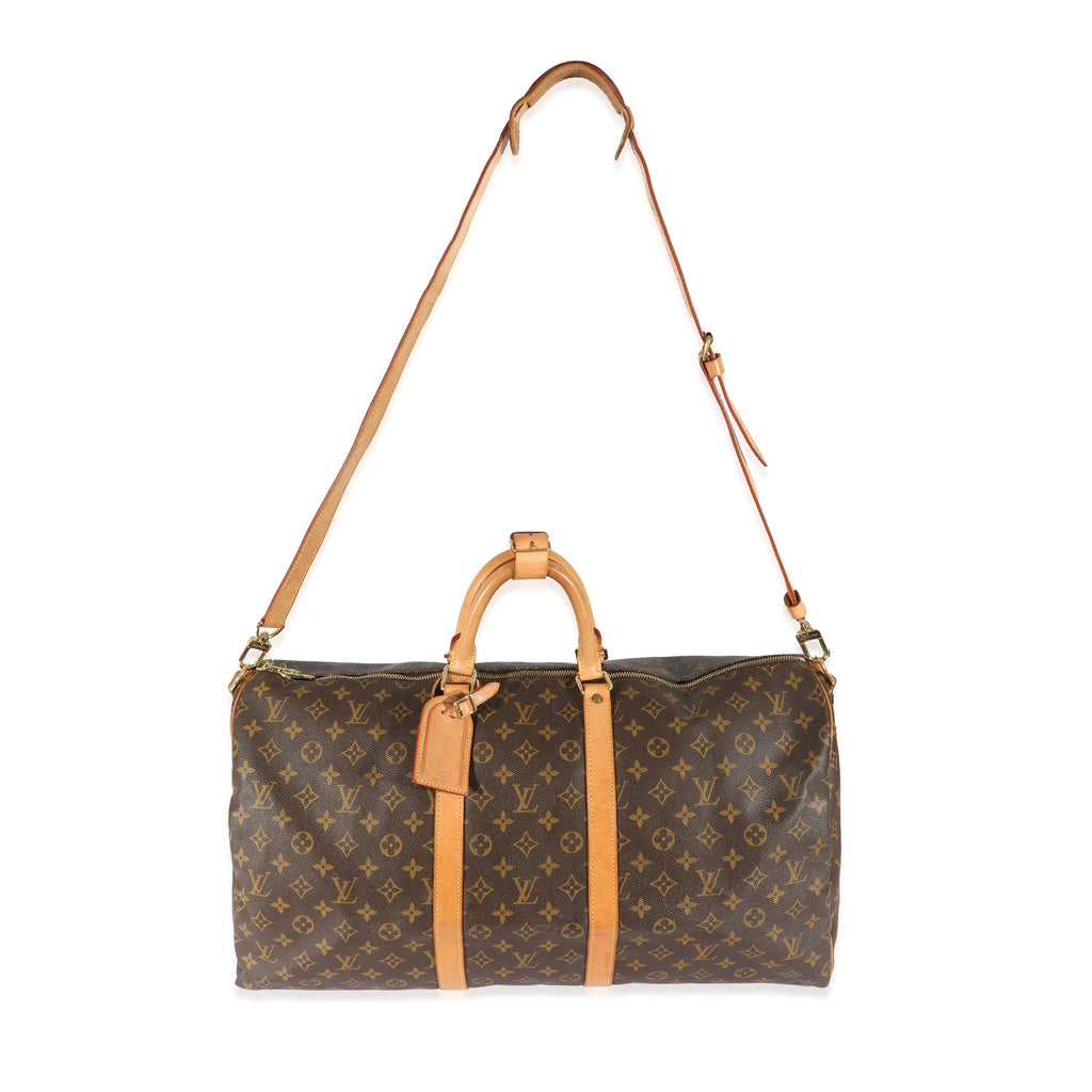 Louis Vuitton Louis Vuitton Vintage Monogram Canvas Keepall Bandoulière 55