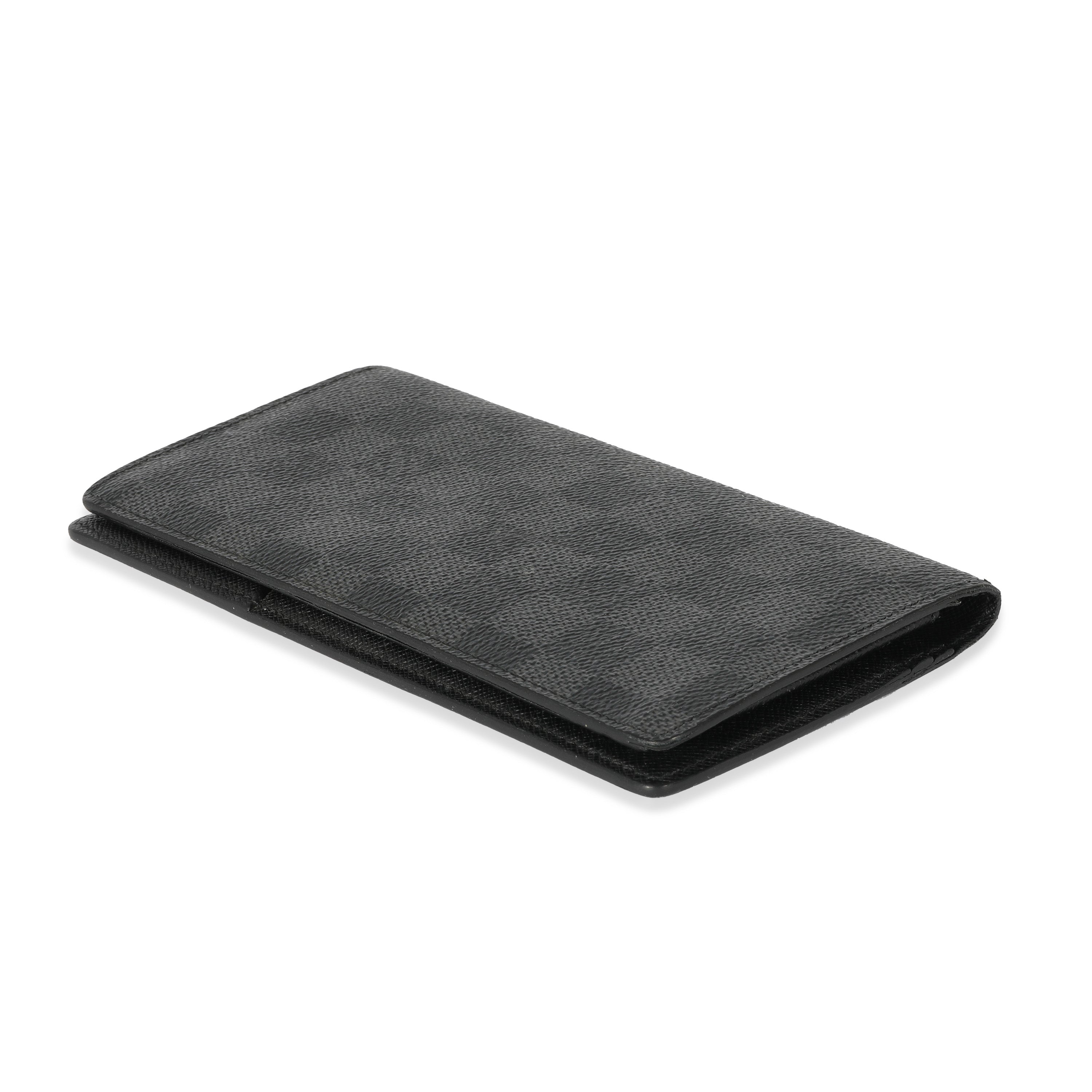Louis Vuitton Louis Vuitton Damier Graphite Brazza Wallet