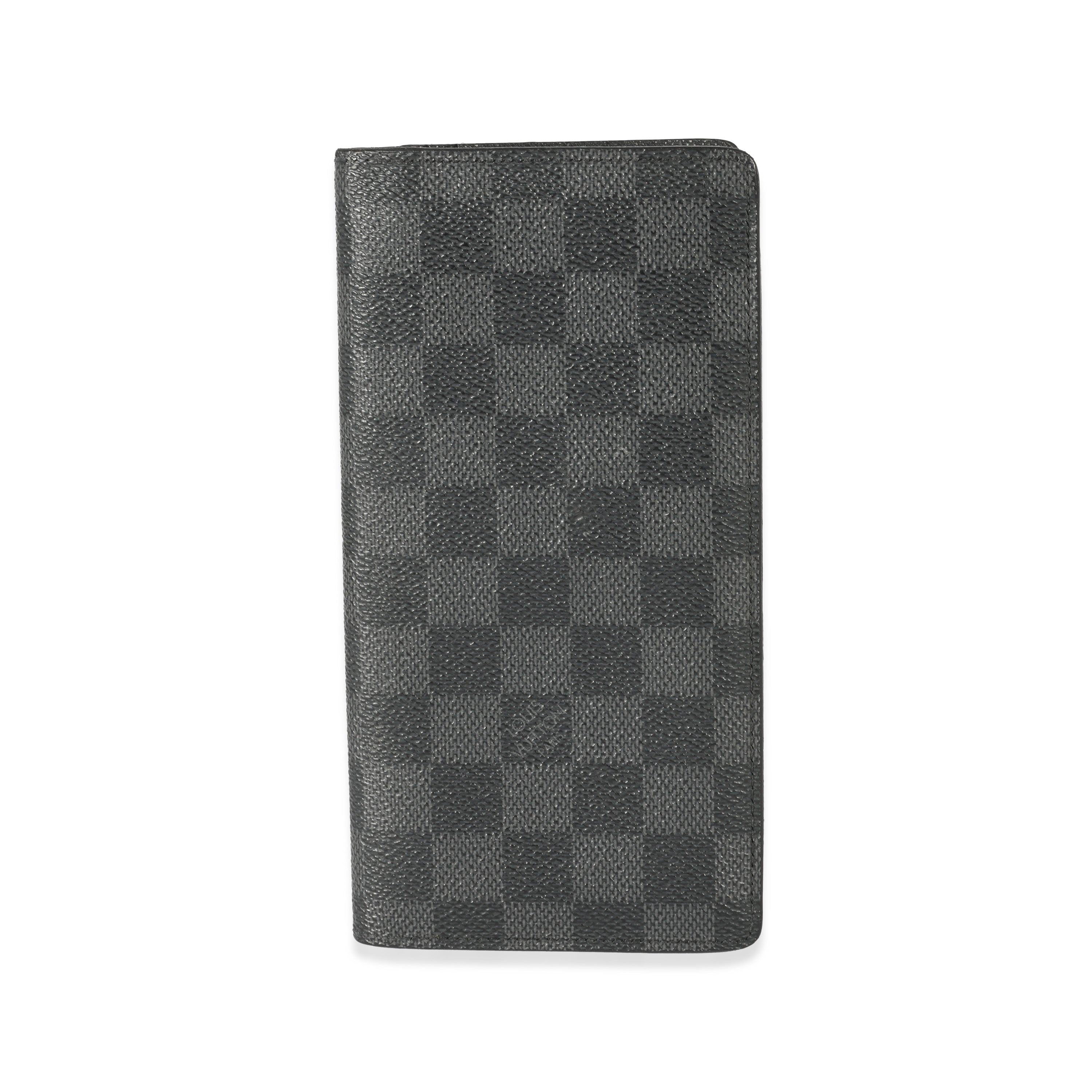 Louis Vuitton Louis Vuitton Damier Graphite Brazza Wallet