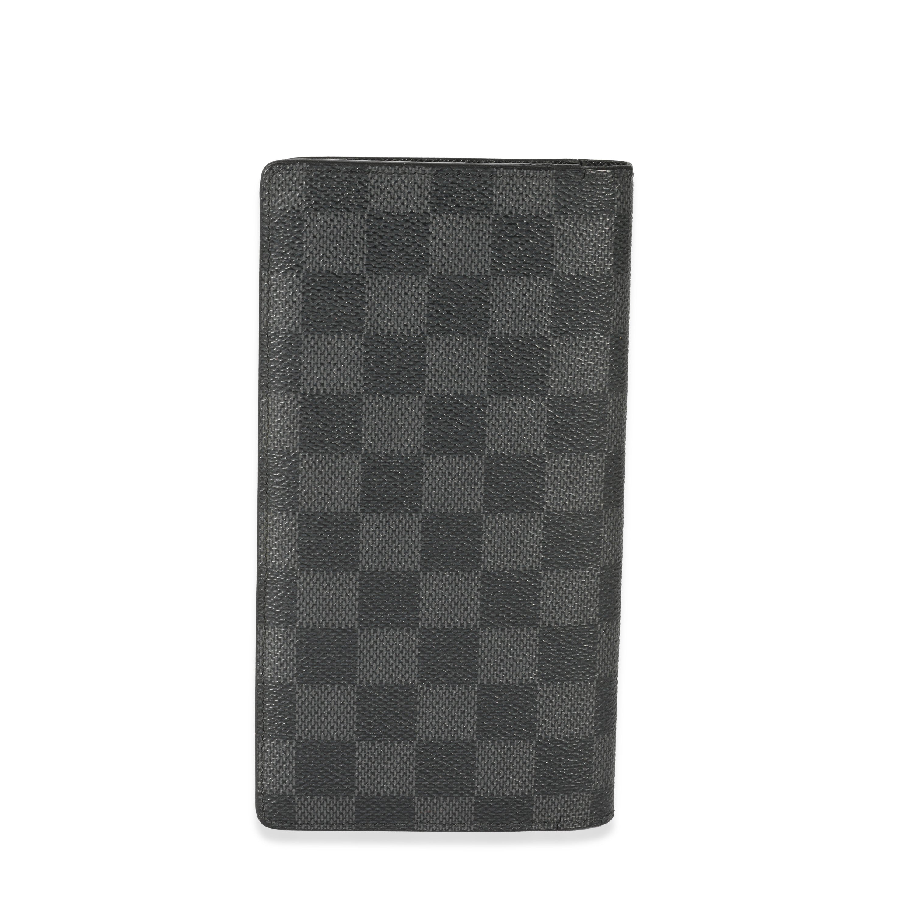 Louis Vuitton Louis Vuitton Damier Graphite Brazza Wallet