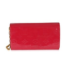Louis Vuitton Louis Vuitton Pink Vernis Sarah Chain Clutch