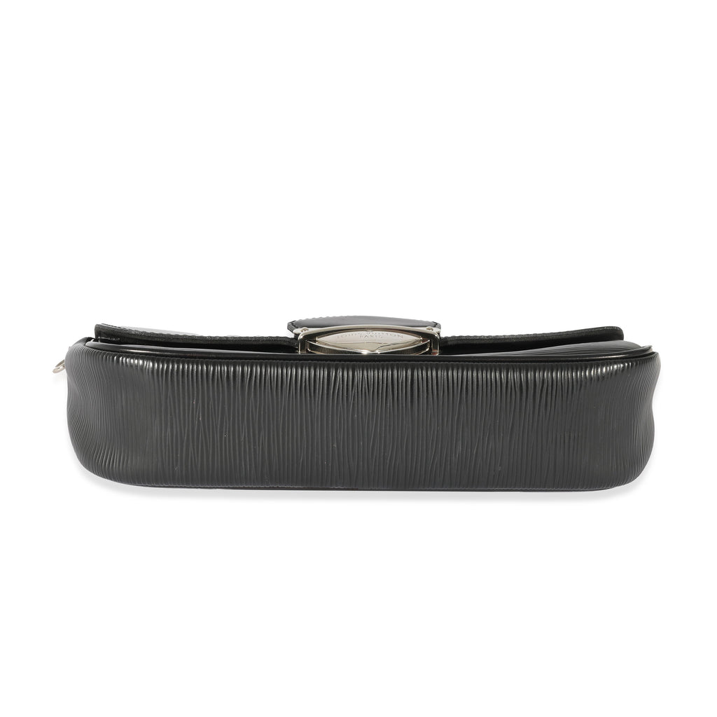 Louis Vuitton Louis Vuitton Black Epi Montaigne Clutch