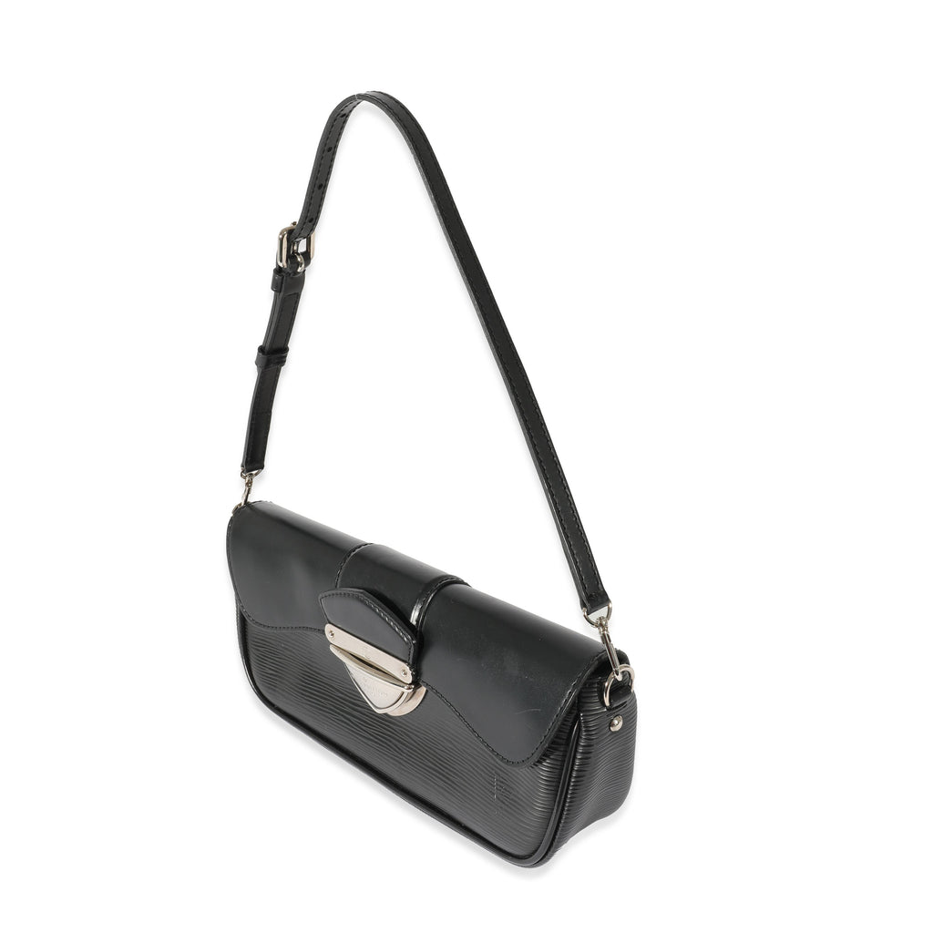 Louis Vuitton Louis Vuitton Black Epi Montaigne Clutch
