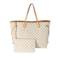 Louis Vuitton Louis Vuitton Damier Azur Canvas Rose Ballerine Neverfull GM
