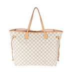 Louis Vuitton Louis Vuitton Damier Azur Canvas Rose Ballerine Neverfull GM