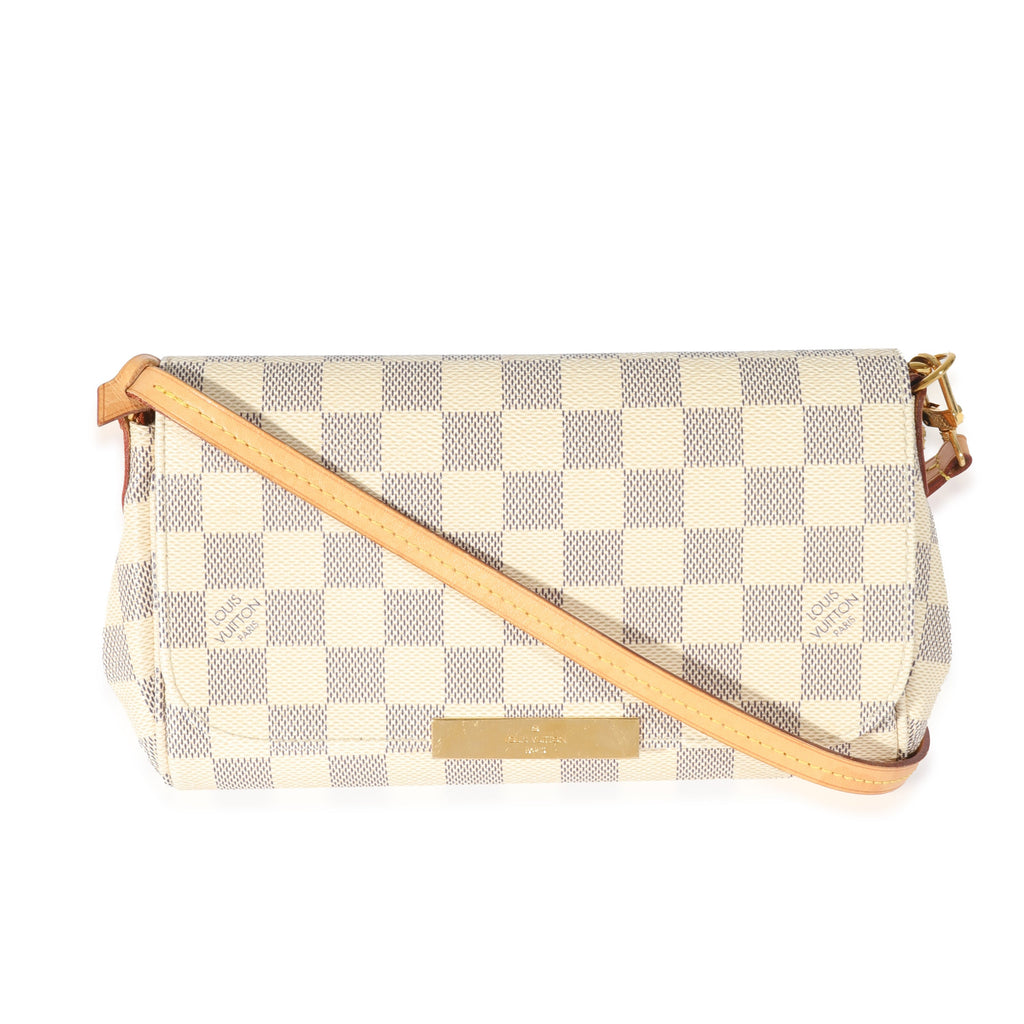 Louis Vuitton Louis Vuitton Canvas Damier Azur Favorite PM