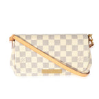 Louis Vuitton Louis Vuitton Canvas Damier Azur Favorite PM