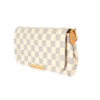 Louis Vuitton Louis Vuitton Canvas Damier Azur Favorite PM