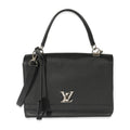 Louis Vuitton Louis Vuitton Black Leather LockMe II Bag
