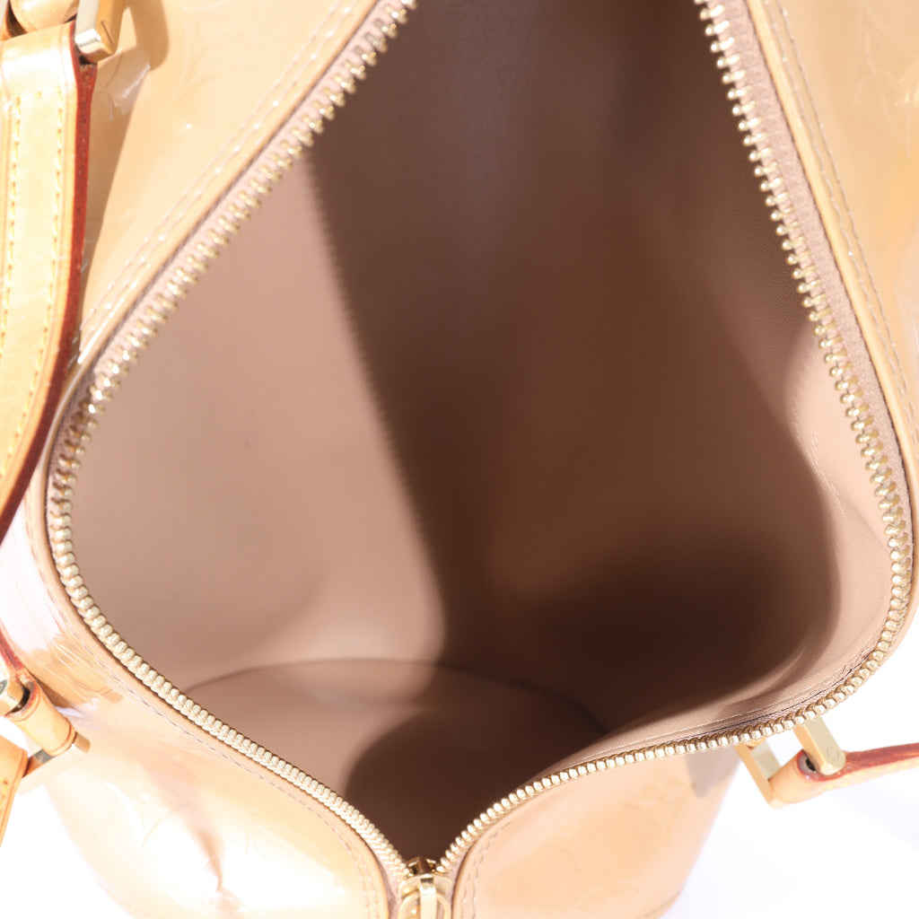 Louis Vuitton Beige Vernis Bedford