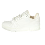 Louis Vuitton Louis Vuitton White Leather LV Trainer Sneaker