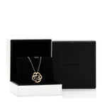 Chanel 18K Yellow Gold Fil de Camelia Pendant Necklace