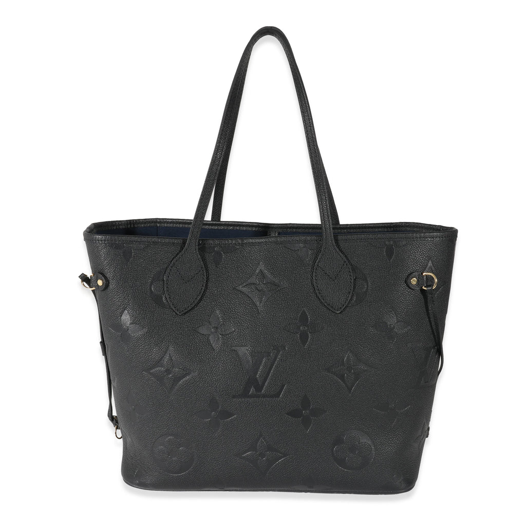 Louis Vuitton Louis Vuitton Black Empreinte Neverfull MM