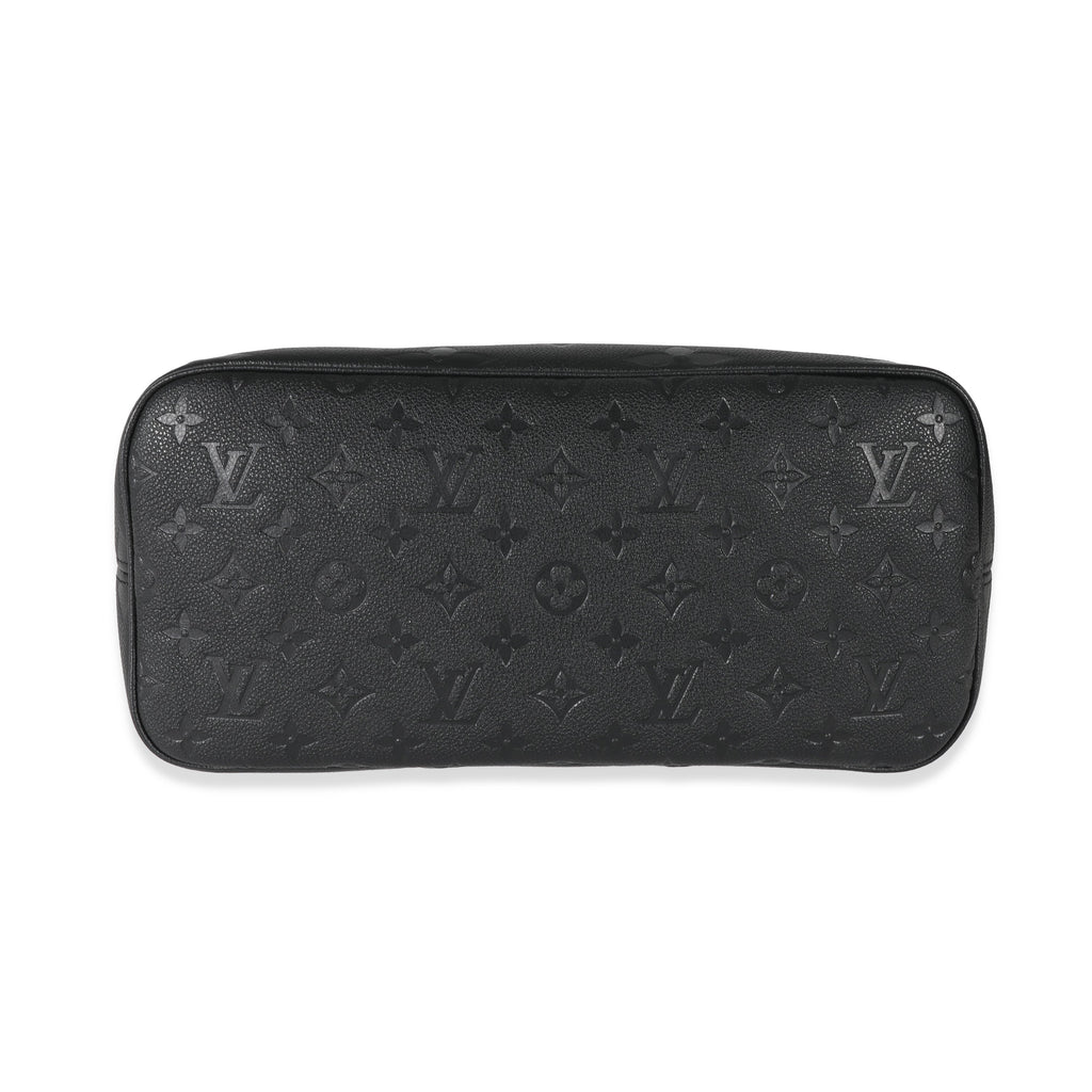 Louis Vuitton Louis Vuitton Black Empreinte Neverfull MM