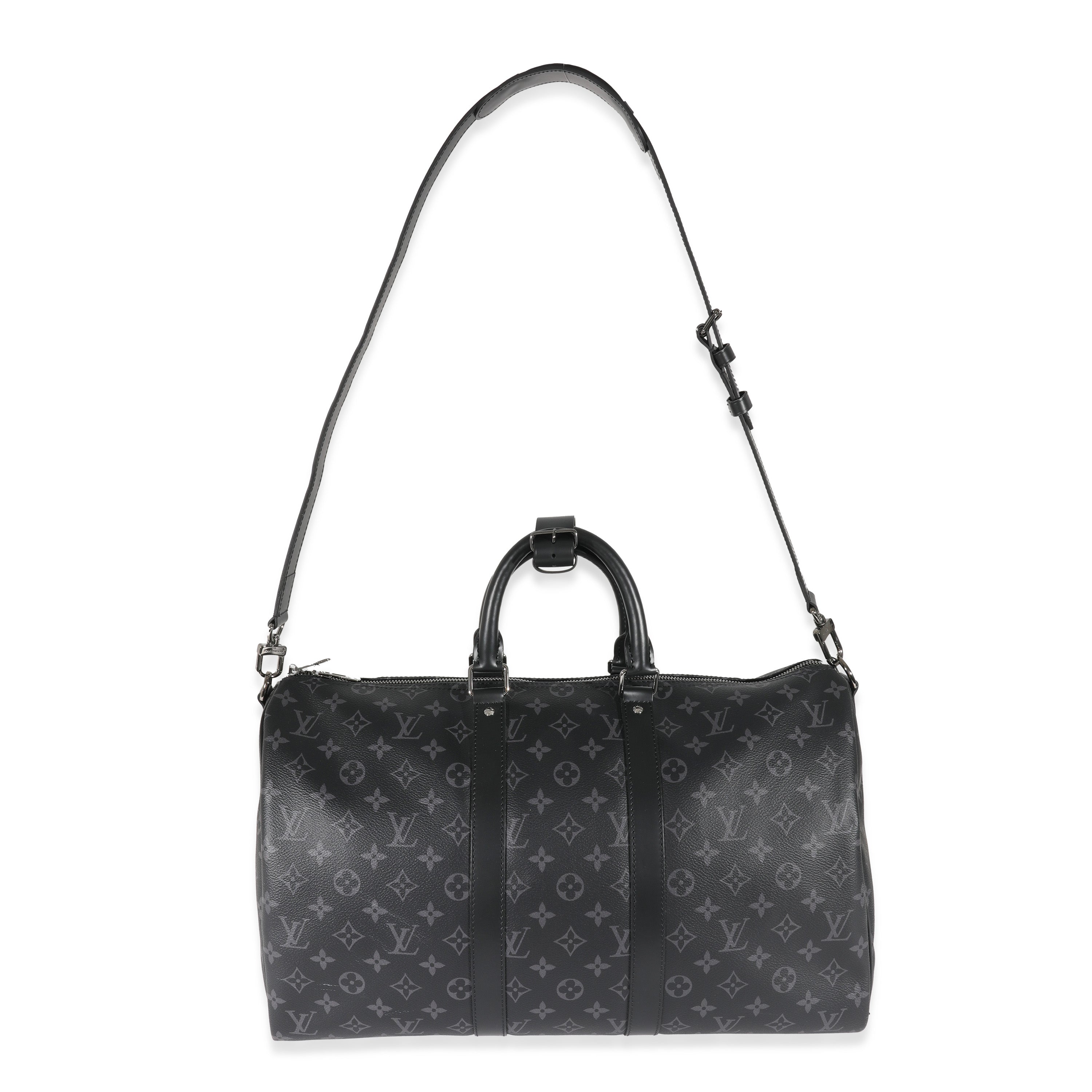 Louis Vuitton Louis Vuitton Monogram Eclipse Keepall Bandouliere 45