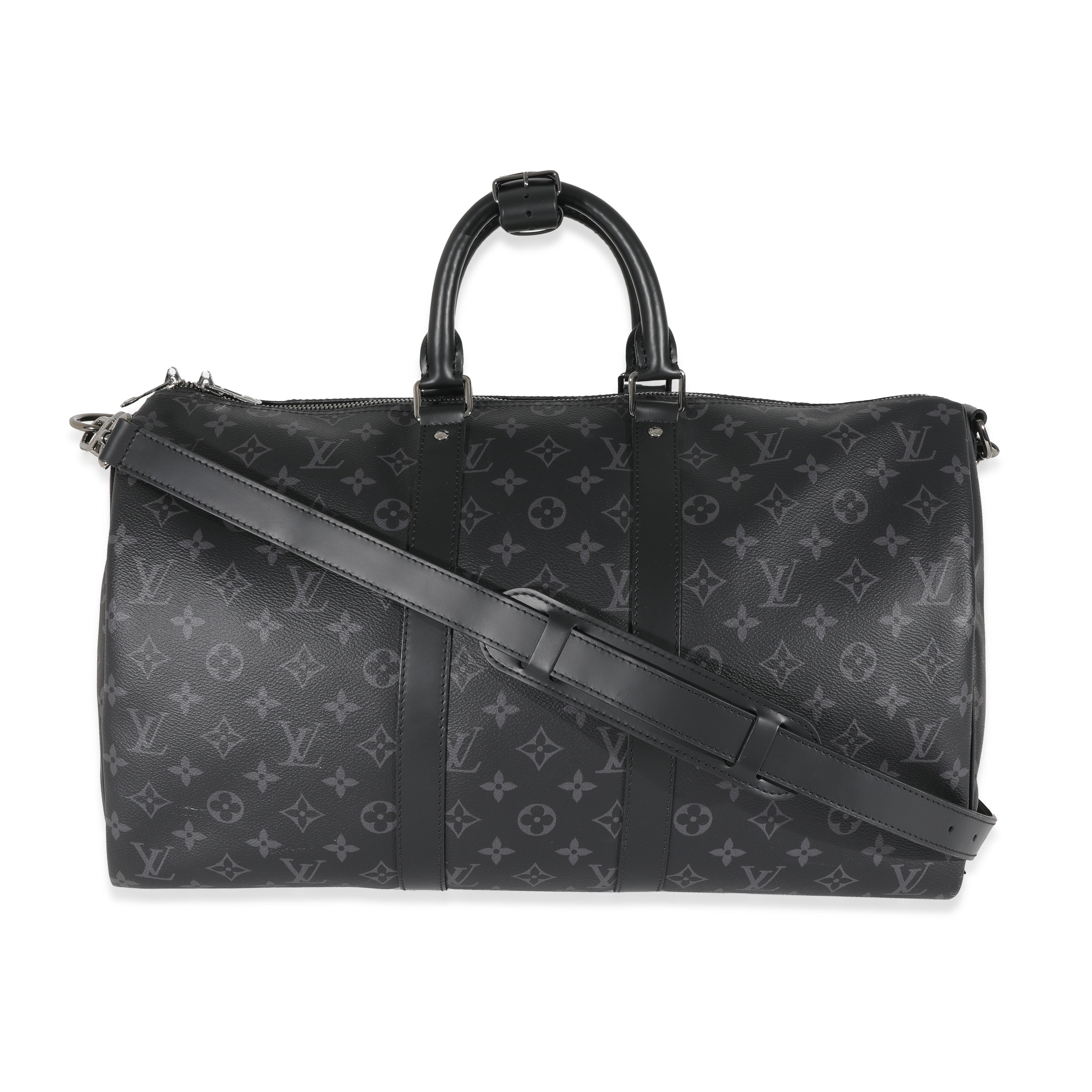 Louis Vuitton Louis Vuitton Monogram Eclipse Keepall Bandouliere 45