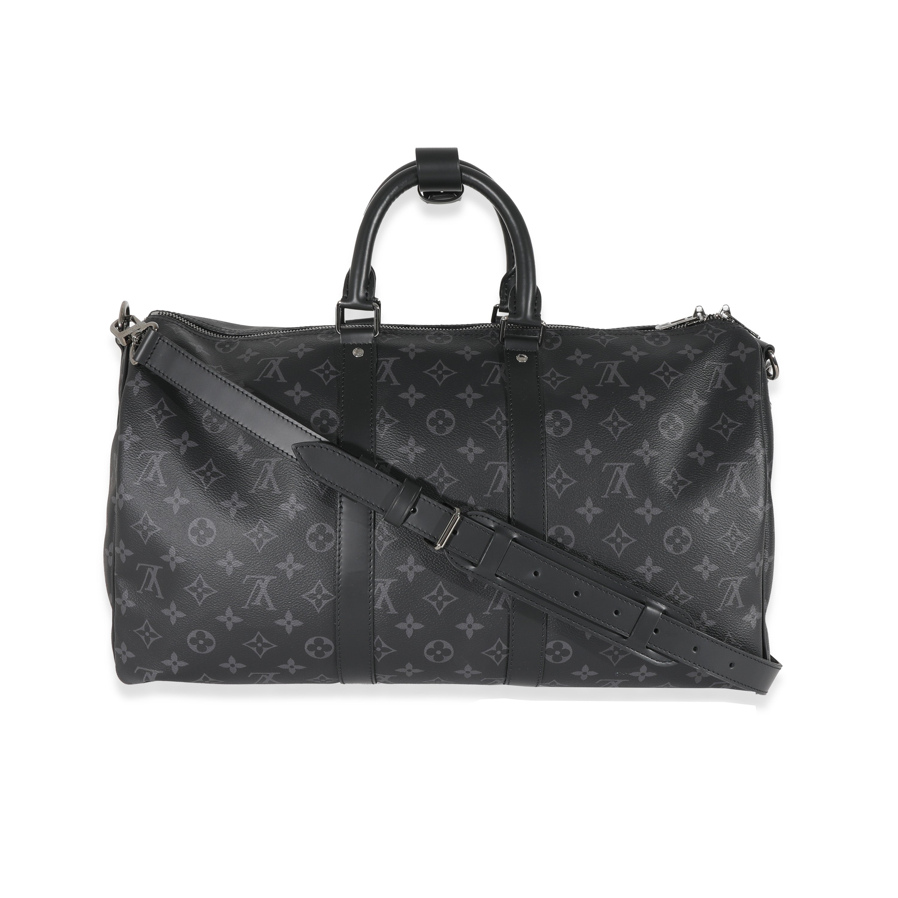 Louis Vuitton Louis Vuitton Monogram Eclipse Keepall Bandouliere 45
