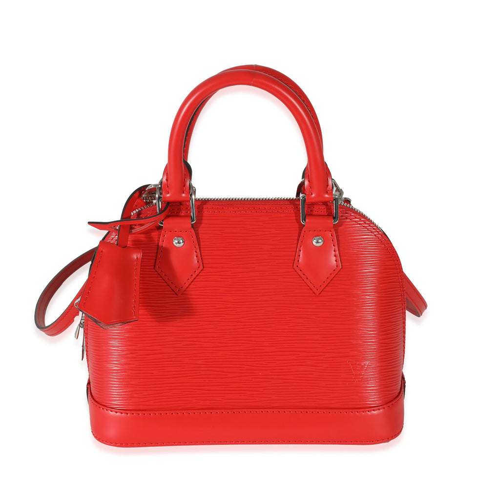 Louis Vuitton Louis Vuitton Epi Coquelicot Alma BB
