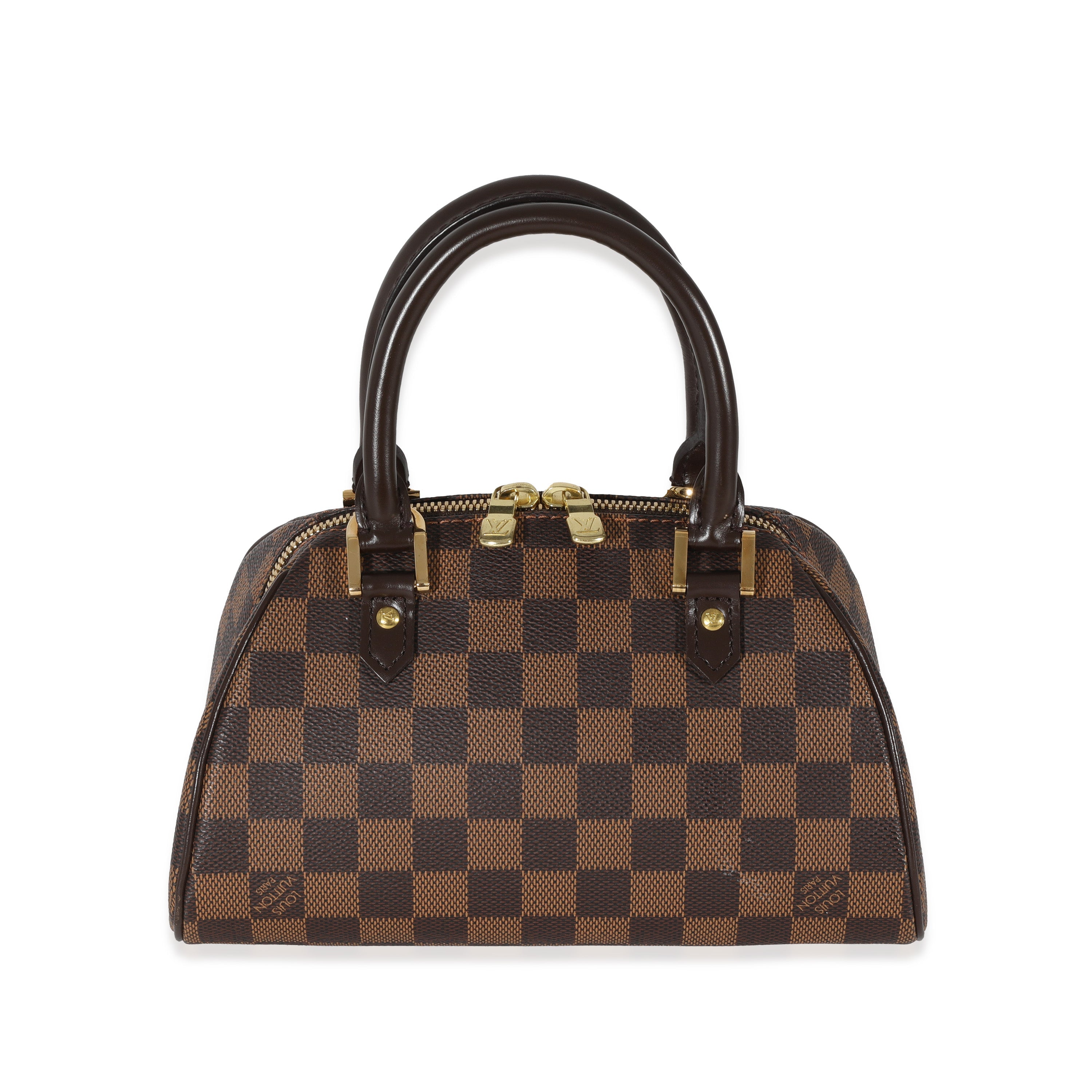 Louis Vuitton Louis Vuitton Damier Ebene Canvas Mini Ribera