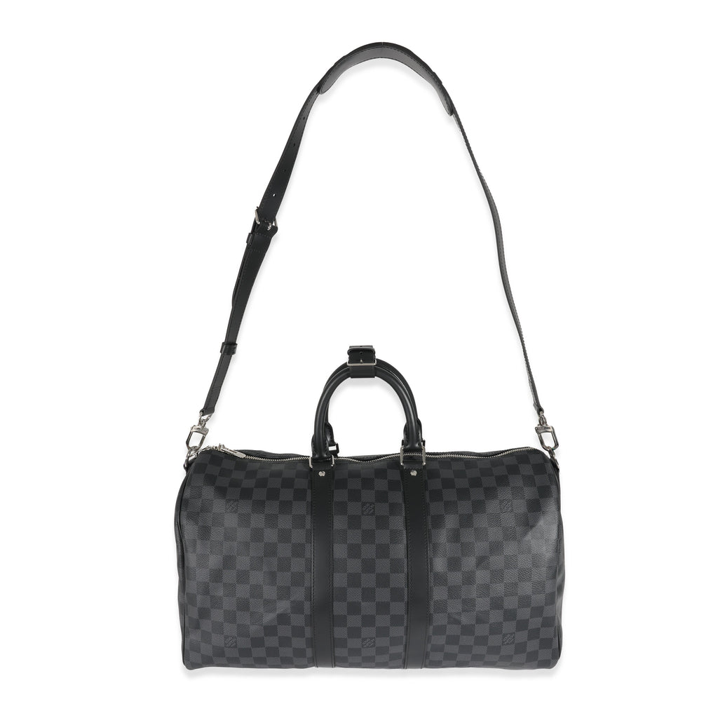 Louis Vuitton Louis Vuitton Canvas Damier Graphite Keepall Bandouliere 45