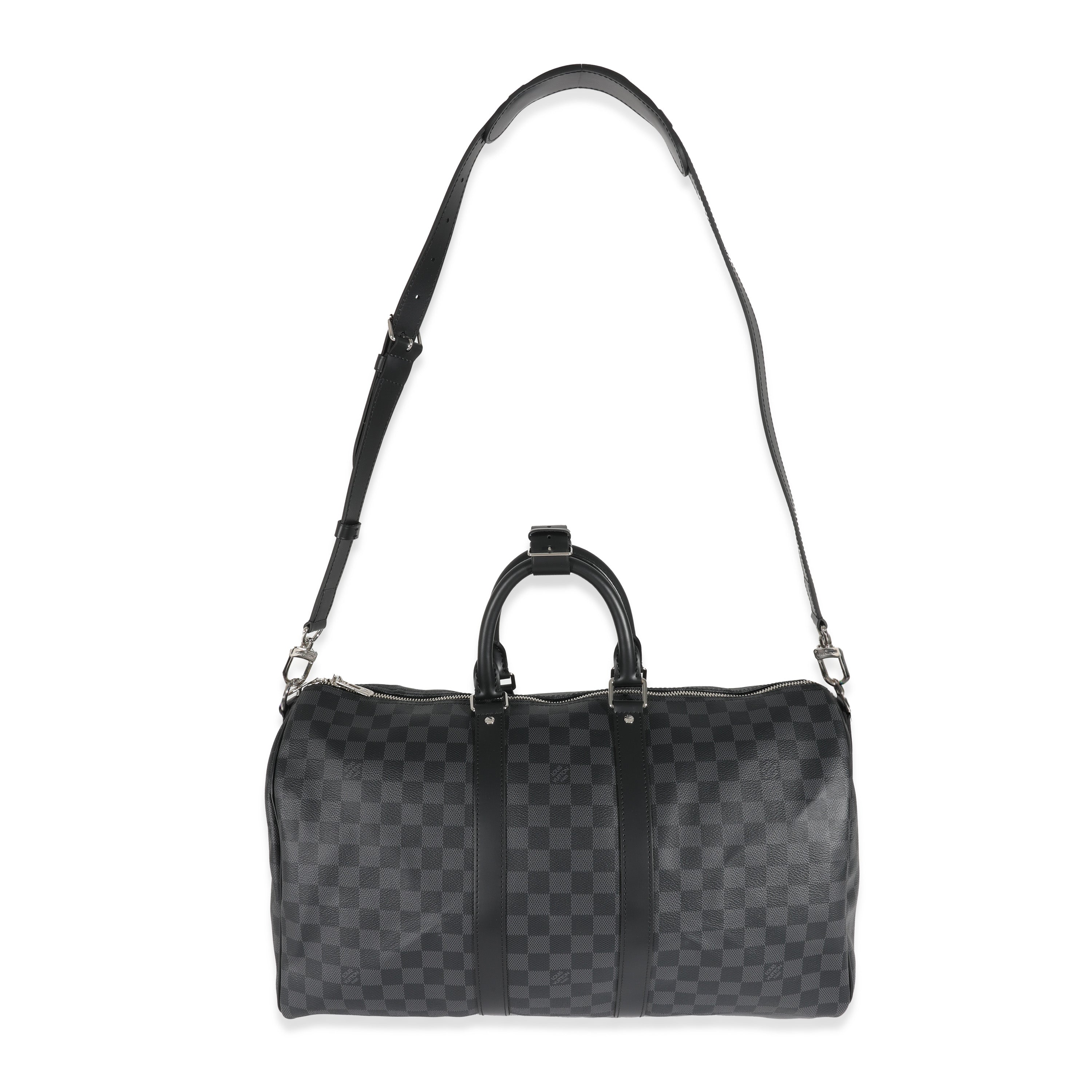 Louis Vuitton Louis Vuitton Canvas Damier Graphite Keepall Bandouliere 45