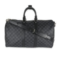 Louis Vuitton Louis Vuitton Canvas Damier Graphite Keepall Bandouliere 45