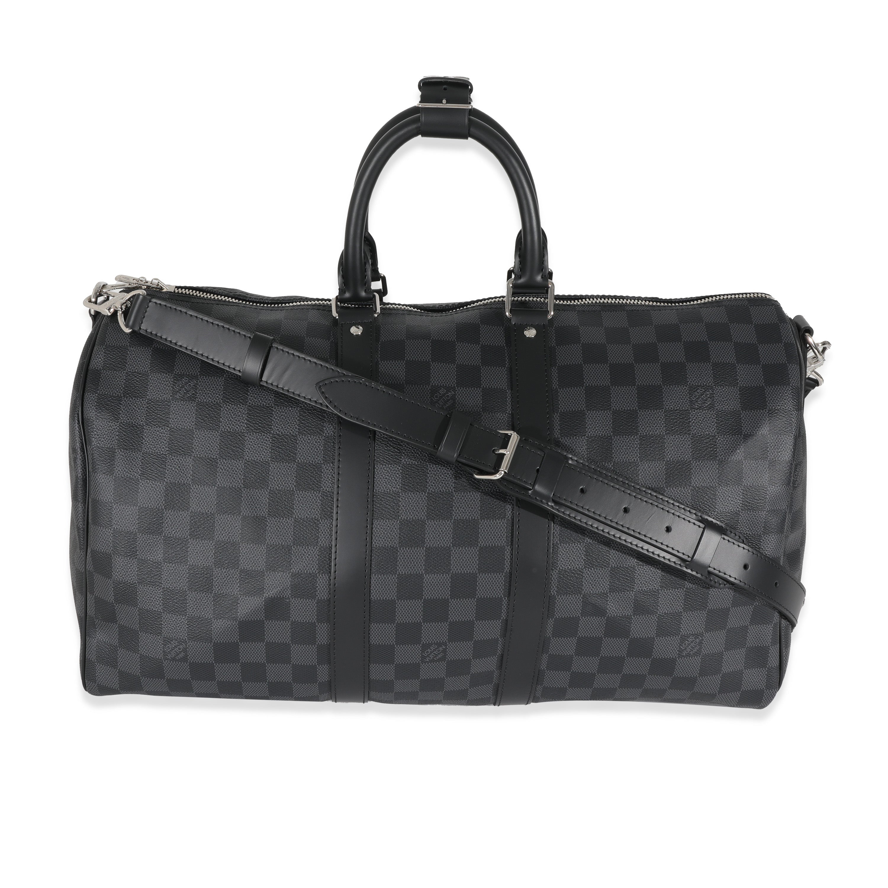 Louis Vuitton Louis Vuitton Canvas Damier Graphite Keepall Bandouliere 45