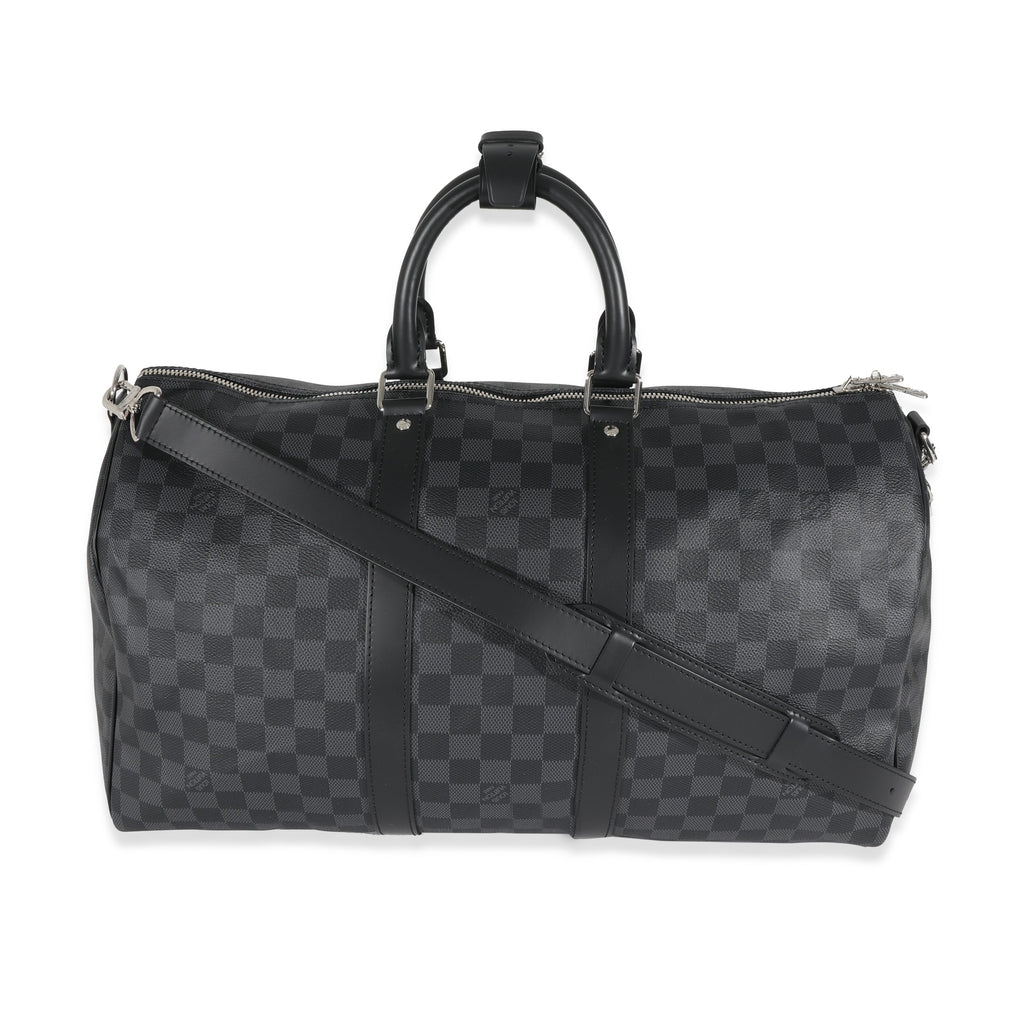 Louis Vuitton Louis Vuitton Canvas Damier Graphite Keepall Bandouliere 45