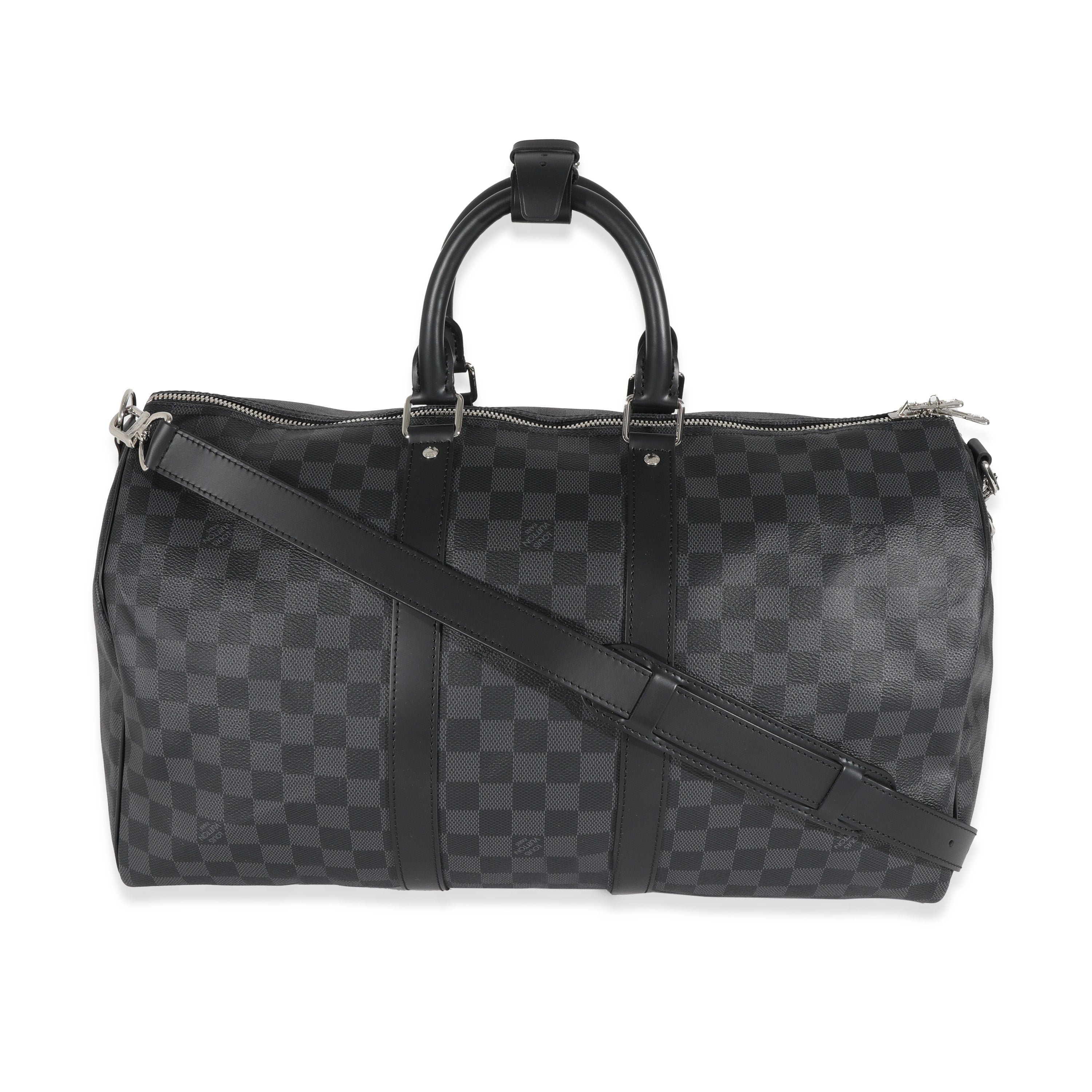 Louis Vuitton Louis Vuitton Canvas Damier Graphite Keepall Bandouliere 45