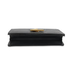 Louis Vuitton Louis Vuitton Black Epi Twist Belt Chain Pouch