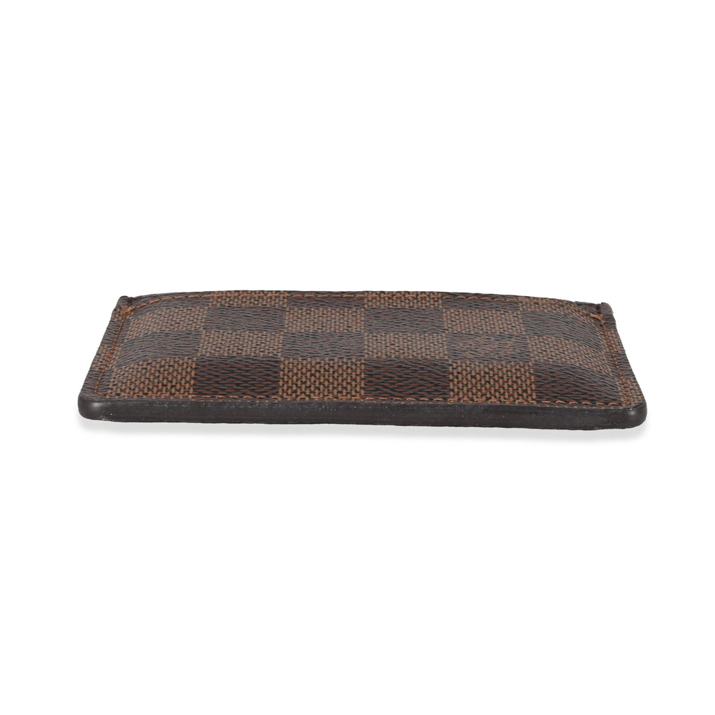 Louis Vuitton Louis Vuitton Damier Ebene Canvas Card Holder