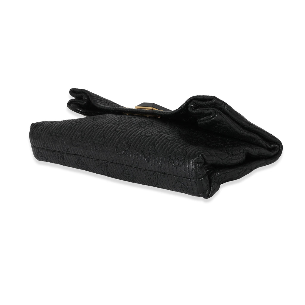 Louis Vuitton Louis Vuitton Black Monogram Limelight Altair Clutch